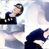 いかにも真面目そうなコスメショップ店員美少女のパンチラ盗撮動画